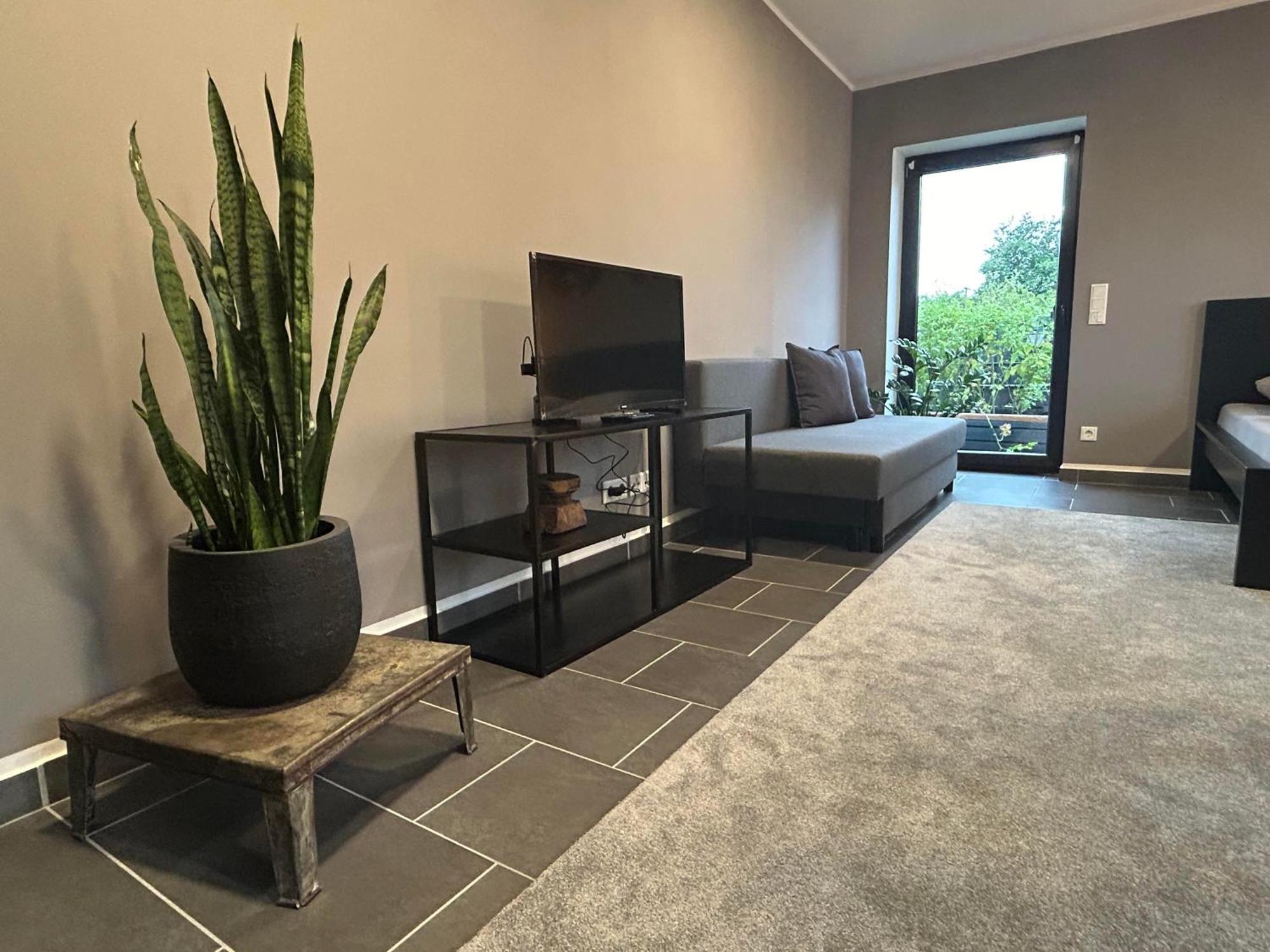 Cosy Bungalow-Apartment In Ruhiger Toplage - Naehe Duesseldorf Krefeld Dış mekan fotoğraf