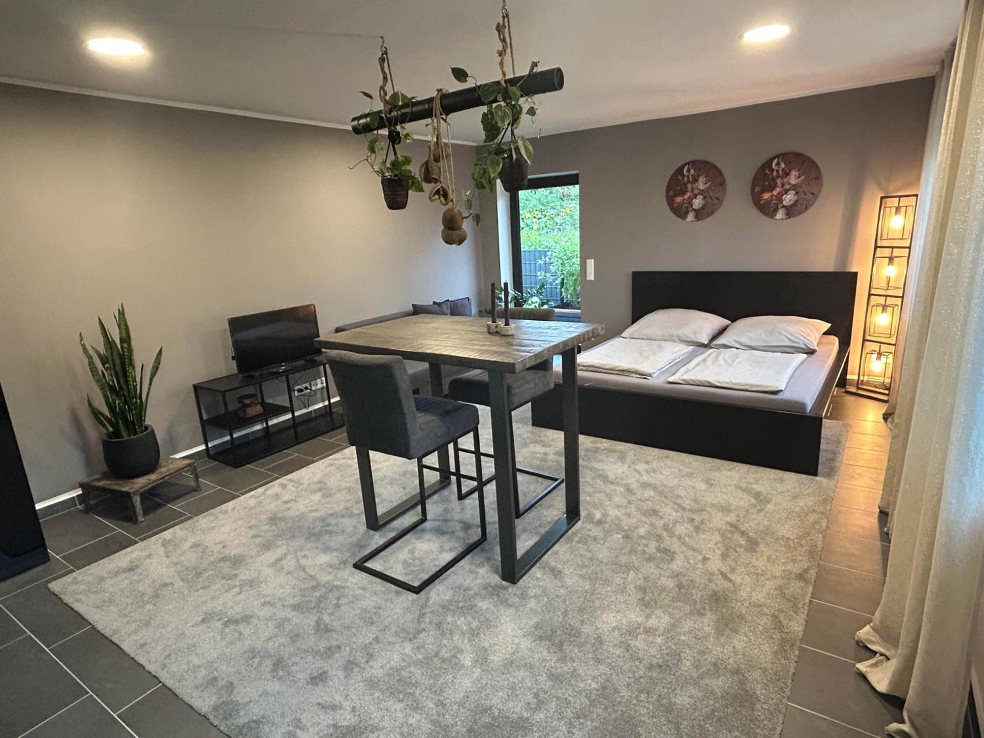 Cosy Bungalow-Apartment In Ruhiger Toplage - Naehe Duesseldorf Krefeld Dış mekan fotoğraf